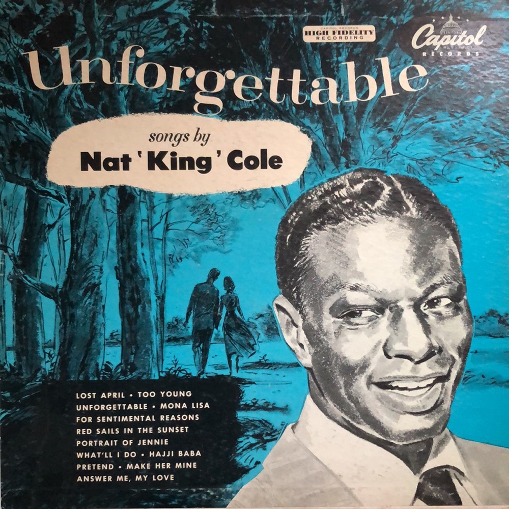 Nat King Cole Unforgettable Vinyl Lp
